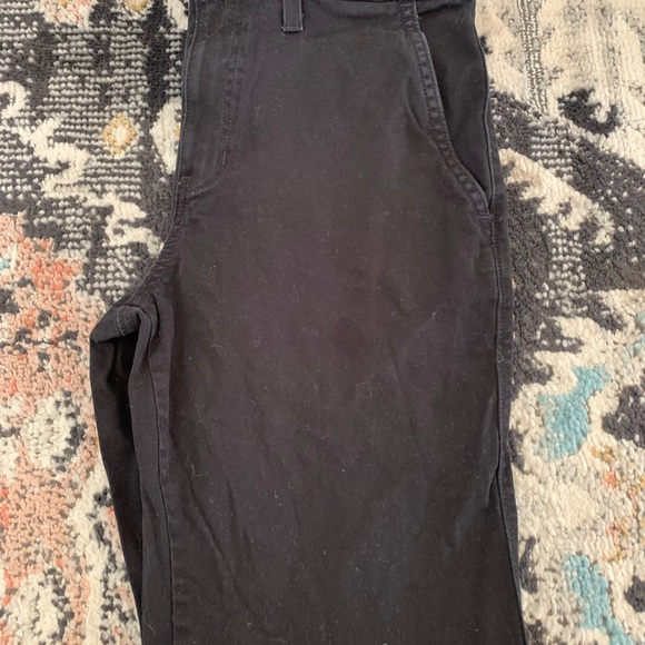 LIGHTLY WORN:MENS BLACK CHINOS - Picture 4 of 4